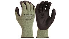 Pyramex Gl616Cx2 Micro-Foam Nitrile Palm, Ansi A6 Cut Gloves, Para-Aramid & Steel, Size 2X-Large