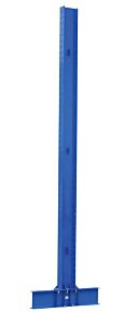 Vestil Hdu-C-14-18 Steel Heavy Duty Double Sided Cantilever Uprights For 18" Arms 14 Ft. 46,800 Lb. Capacity, Blue