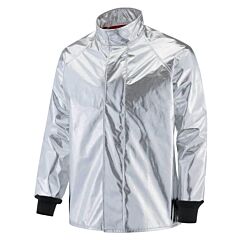 Oberon Hr-Pb-Ct-S Coat, Heat Reflective Aluminized Pbi Kevlar, Size Small