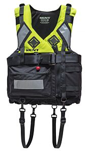 Kent 151300-410-004-17 Swift Water Rescue Vest, Type V, Ansi Yellow, Adult Universal Size
