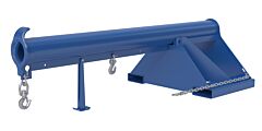 Vestil Lm-1Nt-4-36 Steel Non Telescoping Lift Boom 36" Fork Pocket Center 4,000 Lb. Capacity, Blue And Yellow
