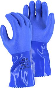Majestic 3704A Atlas? Triple Dipped Pvc Gloves With Interlock Liner, Size Medium