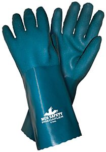 Mcr Safety 9794L Gloves, Predaflex Supported Nitrile, 14" Gauntlet, Size Large, Pack Of 12 Pairs