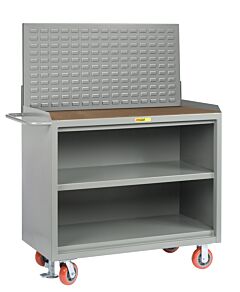 Little Giant Mh3-2448-Fl-Lp Mobile Bench Cabinets, 41"H X 24"D X 48"W, 3600 Lb Capacity
