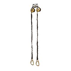 Msa 63141-00A Mini Personal Fall Limiter Twin Leg 9Ft