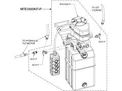 Morse Mte3500Kit-P Kit, Mte3500-P W/ Fittings