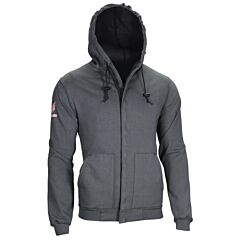 Drifire Sws3Gz-5Xt Fr Heavyweight Zip Front Hoodie, Grey, Size 5X-Large/Tall