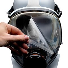 Cleanspace Paf-1018 Full Face Mask Tear Off Visor Anti-Scratch Protectors (Pack Of 10)