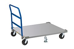 Little Giant Pdsh40-6Ph2Fllr Pallet Dollies, 40"W X 48"L, 3600 Lb Capacity