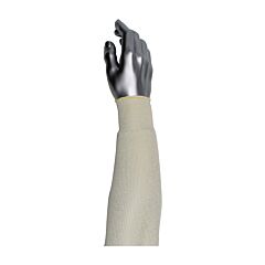 West Chester 2518Ne Single-Ply Cotton Sleeve, Natural, Size 18
