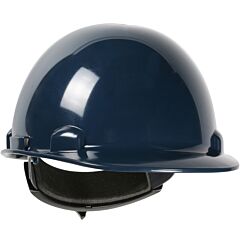 Dynamic 280-Hp341R-08 Cap Style Smooth Dome Hard Hat With Hdpe Shell, 4-Point Suspension And Wheel-Ratchet Adjustment, Navy