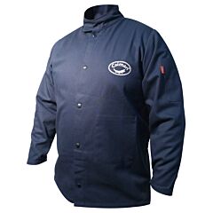 Caiman 3000-9 9Oz Fr Cotton Coat Jacket, Navy, Size 4X-Large