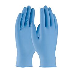 Pip 63-332Pf Ambi-Dex Turbo Industrial Grade Disposable Nitrile Glove, Powder Free With Textured Grip, 5 Mil, Blue