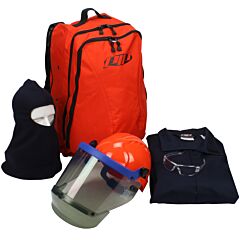 Pip 9150-5388Eb/2X Ppe 2 Arc Flash Kit, 8 Cal/Cm2, Navy, Size 2X-Large