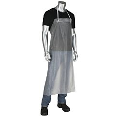 West Chester Uuc-45 Clear Vinyl Apron, 6 Mil, Clear, Size 45