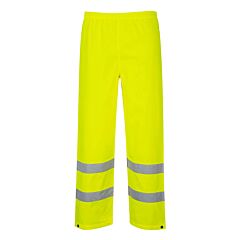 Portwest S480 Hi-Vis Traffic Pants, Class E, Yellow, Size Medium