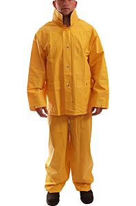 Tingley S63217.Xl Comfort-Tuff Yellow 2 Piece Rain Suit, Retail Packaged, Size: X-Large