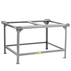 Little Giant Sps-4848-Lr Stationary Pallet Stand, 48"W X 48"L, 4000 Lb Capacity