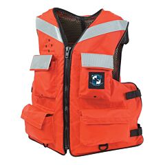 Stearns I465Org-05-000F Versatile Flotation Vest Nylon, Orange, Size X-Large