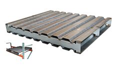 Topper, Inc. Sp4248 Steel Corrugated Pallet