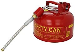 Eagle U2-11-Sg 1 Gallon Safety Can Green - With 7/8" O.D. Flex Spout