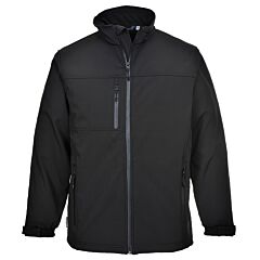 Portwest Utk50 Softshell Jacket (3L), Black, Size 5X-Large