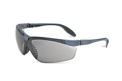 Honeywell - North Safety S3721 Genesis Safety Glasses Slim Ice Blue Fr Ultradura As Gray Lens