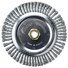 Weiler 09000 Roughneck? Stringer Bead Wheel, 7 In Dia X 3/16 In Face W X 5/8 In-11 Unc X 0.020 In, 9000 Rpm, 10 Ea/Ctn