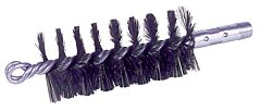 Weiler 44139 Flue Brush, 4 In, Single Spiral, .012 In Steel Fill