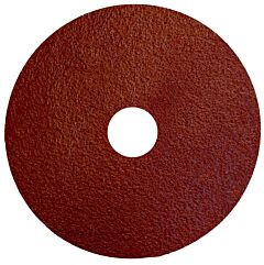 Weiler 60404 Tiger Aluminum Resin Fiber Discs, 4 1/2 In, 7/8" Arbor, 80 Grit, Aluminum Oxide
