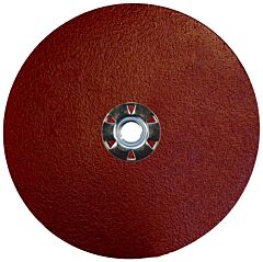 Weiler 60623 Tiger Aluminum Resin Fiber Discs, 7 In Dia, 5/8 Arbor, 60 Grit, Aluminum Oxide