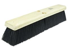 Weiler 42006 Tampico Medium Sweep Brushes, 16 In Hardwood Block, 3 In Trim