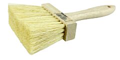 Weiler 74004 4" Masonry Brush, 3" Trim, White Tampico Fill
