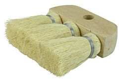 Weiler 44010 Roof Brushes, 6 1/4 In Hardwood Block, 3 1/4 In Trim L, Tampico Fill