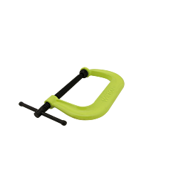 Wilton 14301 403Sf, 400 Series Hi-Vis Safety C-Clamp, 0" - 3" Jaw Opening, 2-1/2" Throat Depth
