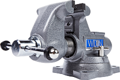 Wilton 28805 1745, Tradesman 4-1/2? Round Channel Vise With Swivel Base