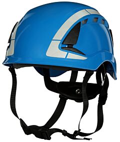 3M X5003Vx-Ansi Securefit Safety Helmet, Vented With Reflective Tape, Blue