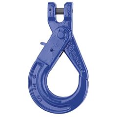 Peerless 8498400 V10 Clevis Self-Locking Hooks, 3/8 In Chain, 2.205 In Bail, 8,800 Lb Load