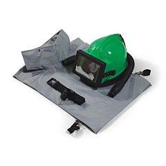 Rpb 02-800 Astro Respirator, Includes: Astro, 02-813 Nylon Respirator Cape, Nv2016 Flow Control Valve, Nv2021B Sar Breathing Tube - Niosh