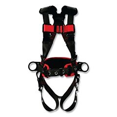 3M Dbi-Sala 1161311 Protecta? Construction Style Positioning Harness, Standard, D-Rings, Leg Buckles, Pass-Through Chest Connection, Size 2X-Large