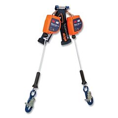 3M Dbi-Sala 3500285 Nano-Lok Edge Self-Retracting Lifeline (Srl), 8 Ft, Snap Hook, 420 Lb, 2 Legs, Galvanized Cable
