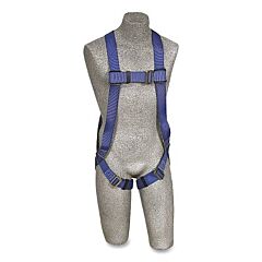 3M Dbi-Sala Ab17510-Xxl Harness Full Body Vest Style Polyester 2X-Large Blue