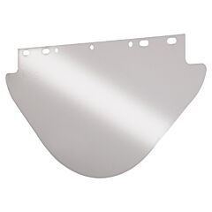 Anchor Brand 4199C Visor, Clear, Unbound, 9-3/4 In X 19 In, For Fibre-Metal? Head Gear/Cap Adaptors