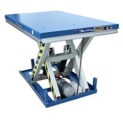 Baileigh Industrial 1013589 220V Single Phase Hydraulic Lift Table, 4400Lbs Capacity, 39" Max. Height