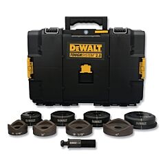 Dewalt Dce6004K Knockout Punch And Die, Kit, 2-1/2 In To 4 In, Includes Case