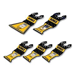 Dewalt Dwa425Rset Oscillating Blade, Assortment Pack, 5-Pc, Remodeling