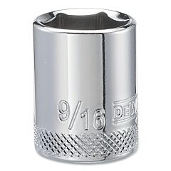 Dewalt Dwmt88979Osp Socket, 3/8 In Drive, 9/16 In Opening, 6-Point, Standard