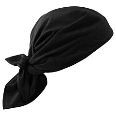 Ergodyne 12335 Chill-Its 6710 Evaporative Cooling Triangle Hat, Black, 24/Each