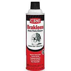 Crc 1003706 Brakleen Brake Parts Cleaner, 20 Oz Aerosol Can, Irritating Odor, Chlorinated