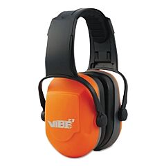Jackson Safety 20773 H70 Vibe Earmuffs, 23 Db Nrr, Orange, Headband